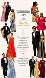 Black Tie dress code inspiration
